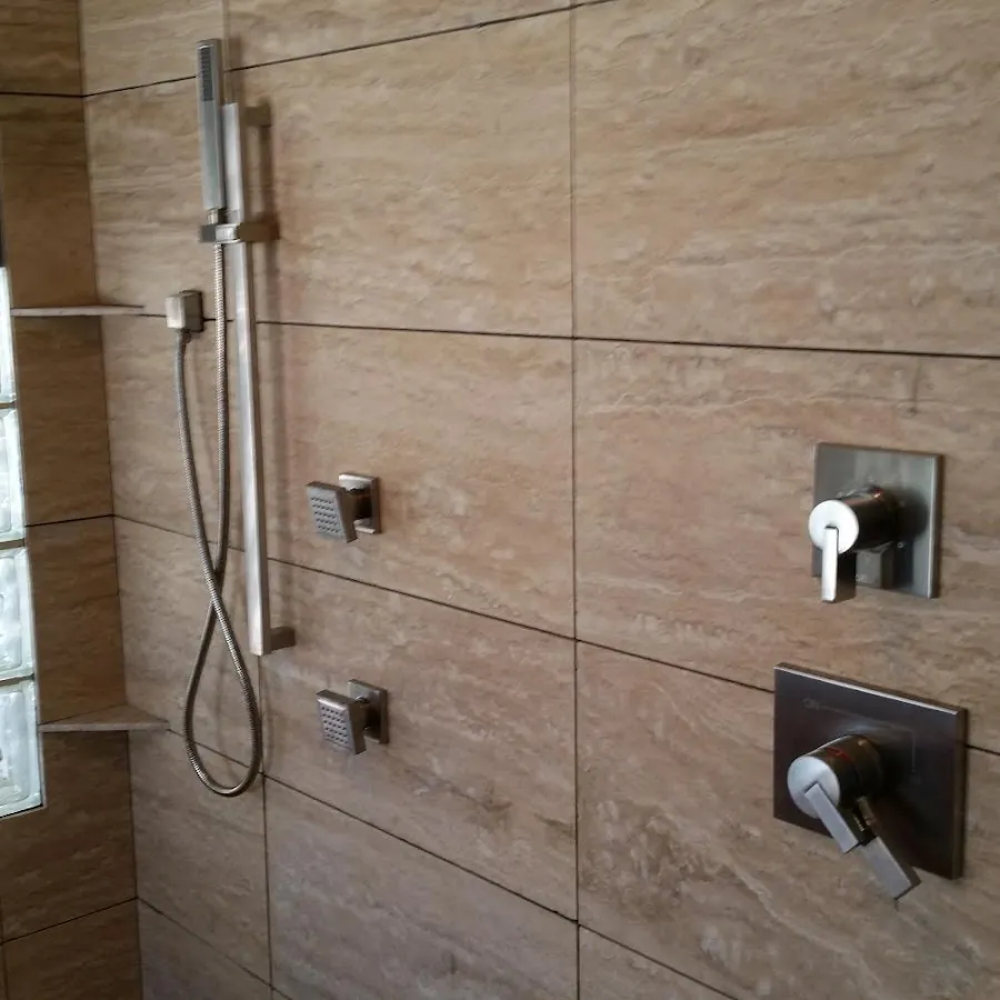 Shower fixture installation for Gas Line Repair in Republic